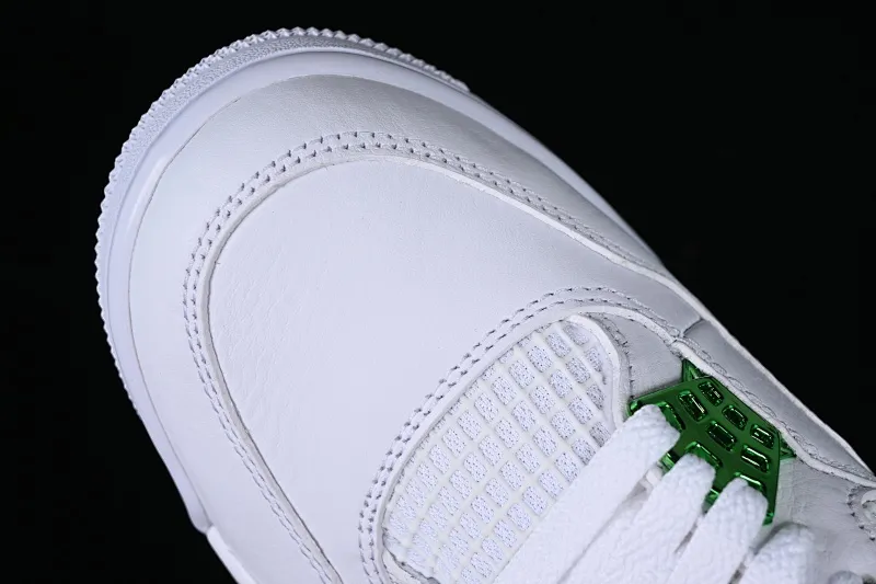 All categories Air Jordan Jordan series basketball shoes Air Jordan 4 GX foreign trade version Air Jordan 4 "Pine Green" AJ4 Joe 4 white and green first layer genuine standard CT8527-113